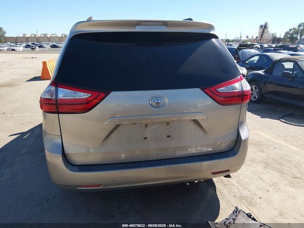 2016 TOYOTA SIENNA LE 8 PASSENGER — I119