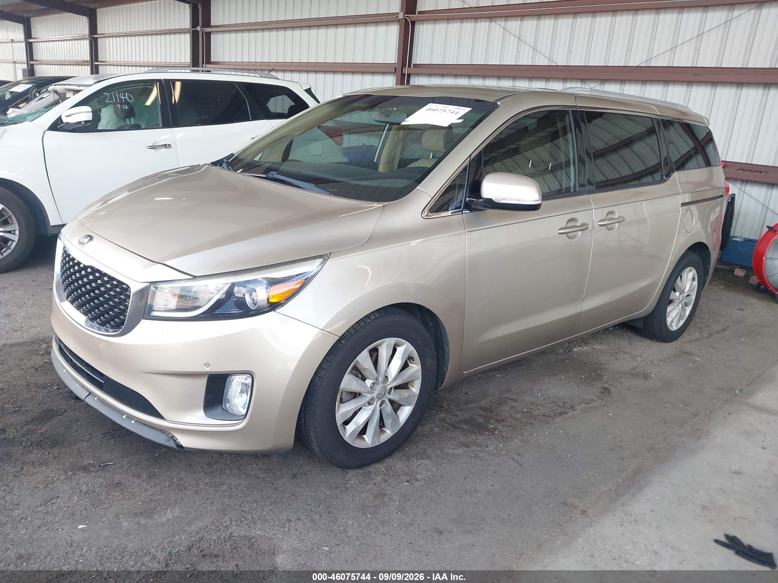 2017 KIA SEDONA EX — I2