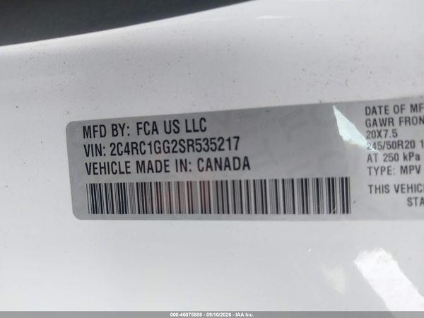 2025 CHRYSLER PACIFICA LIMITED