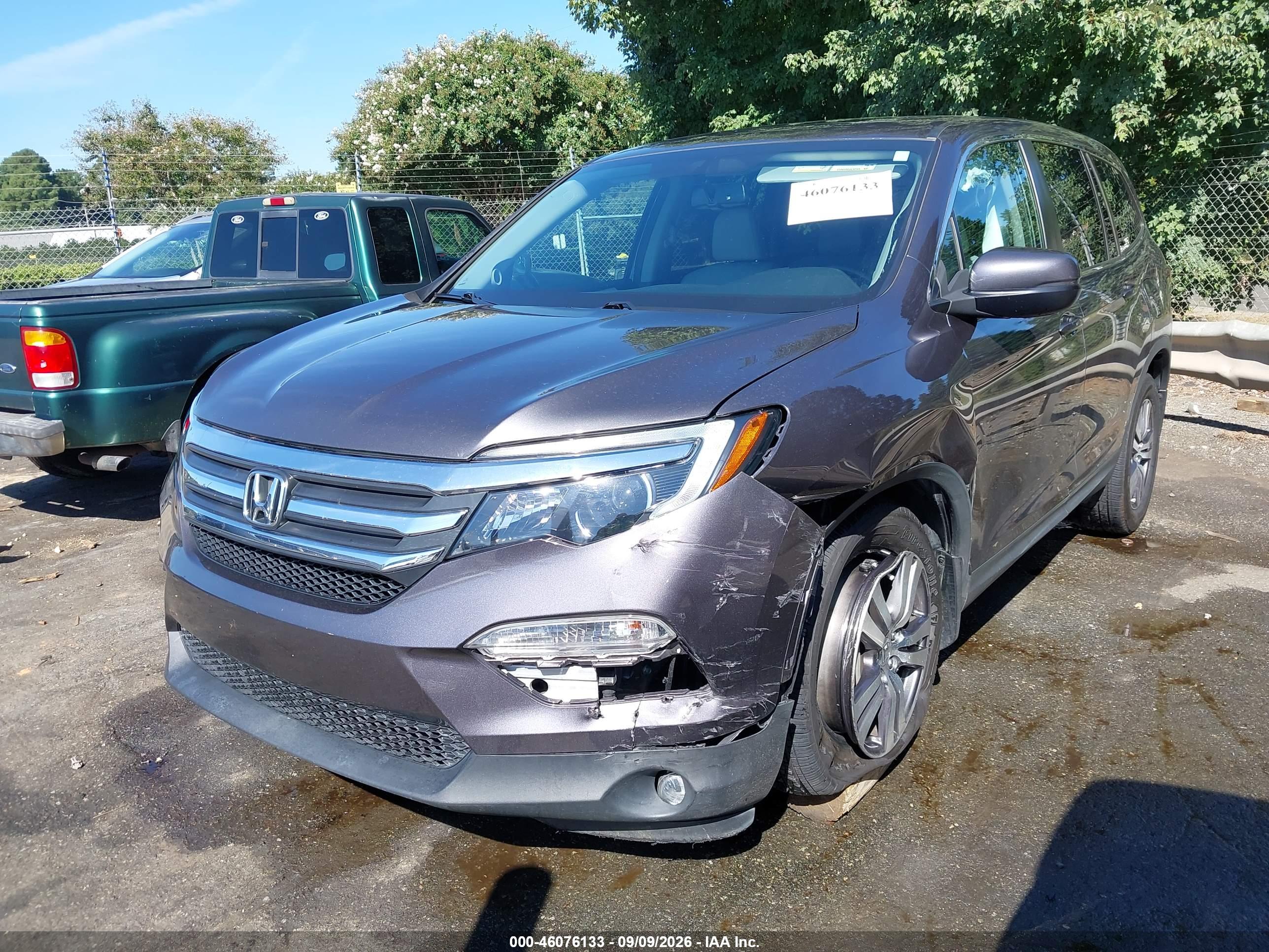 2017 HONDA PILOT EX-L — I2
