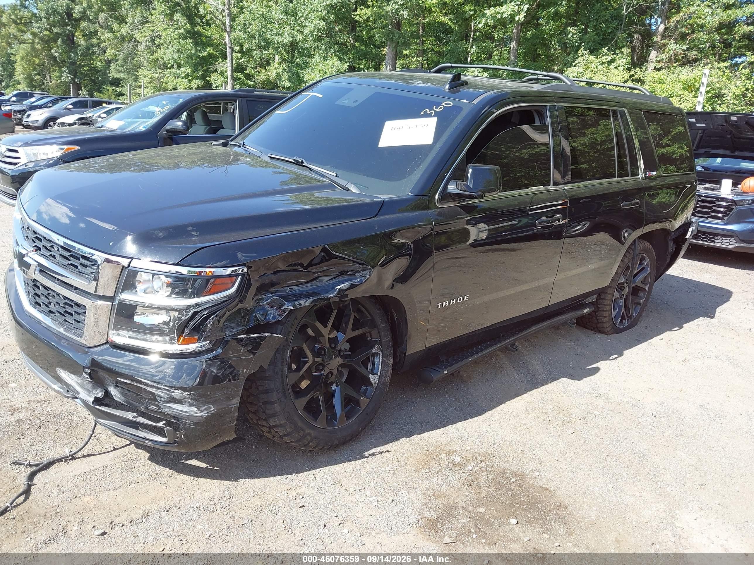 2018 CHEVROLET TAHOE LT — I2