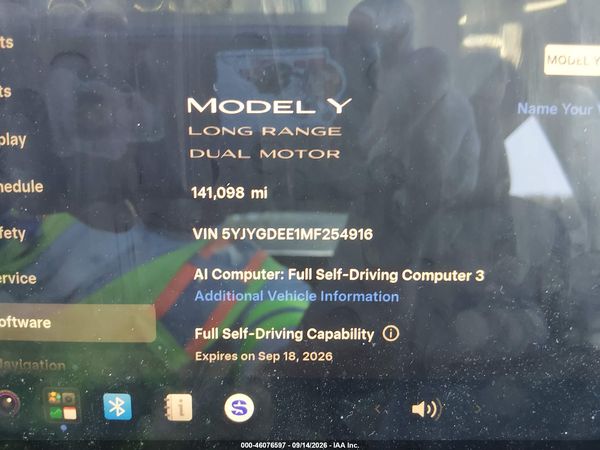2021 TESLA MODEL Y — I7