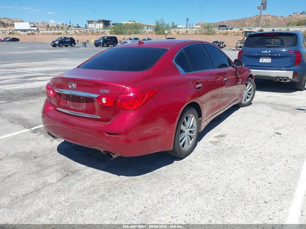 2016 INFINITI Q50 2.0T BASE/2.0T PREMIUM — I4