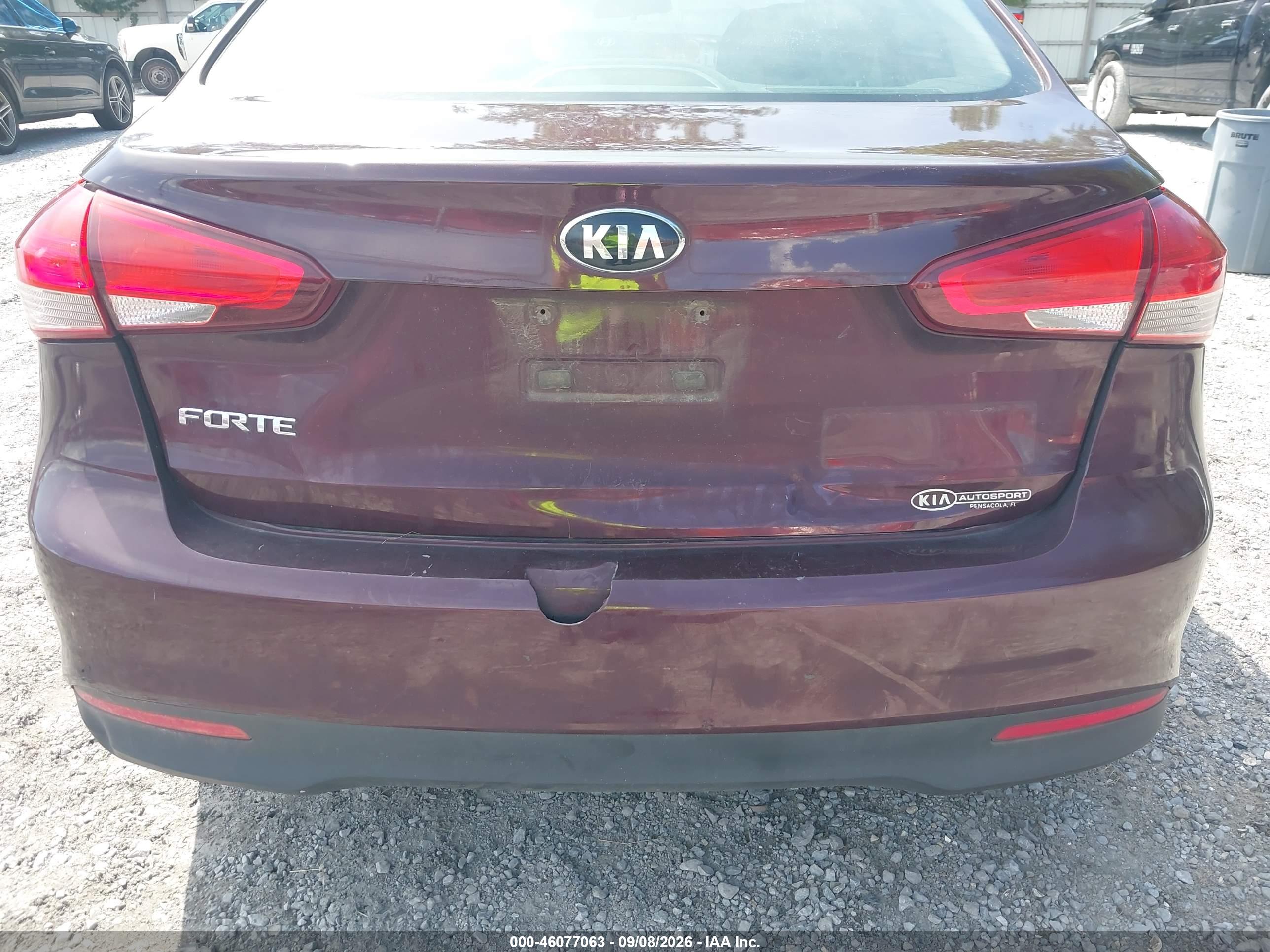 2018 KIA FORTE LX