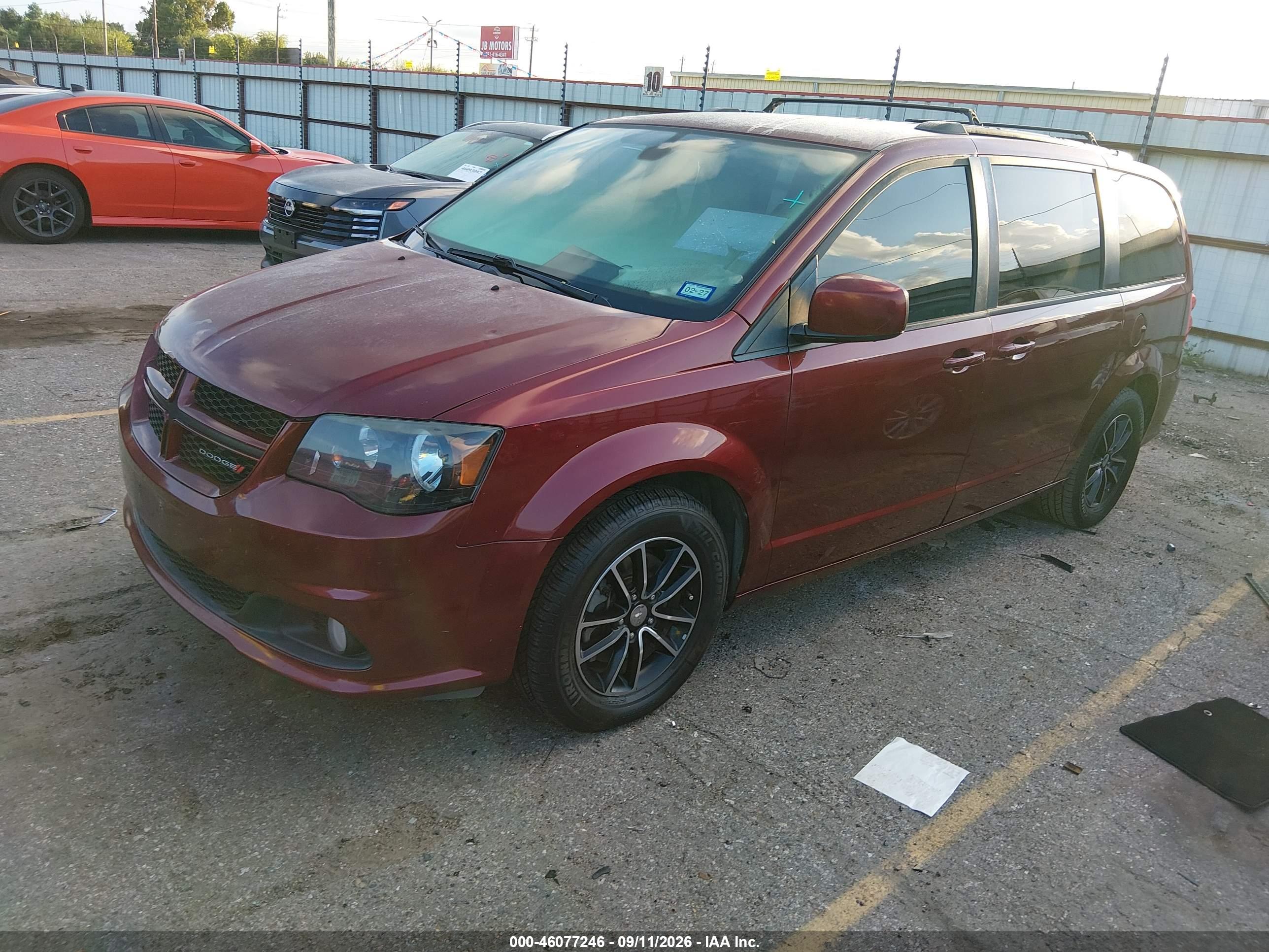 2019 DODGE GRAND CARAVAN GT — I2
