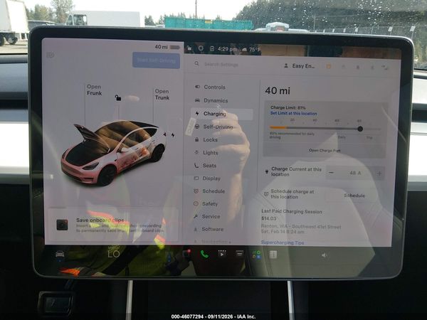 2020 TESLA MODEL Y — I131