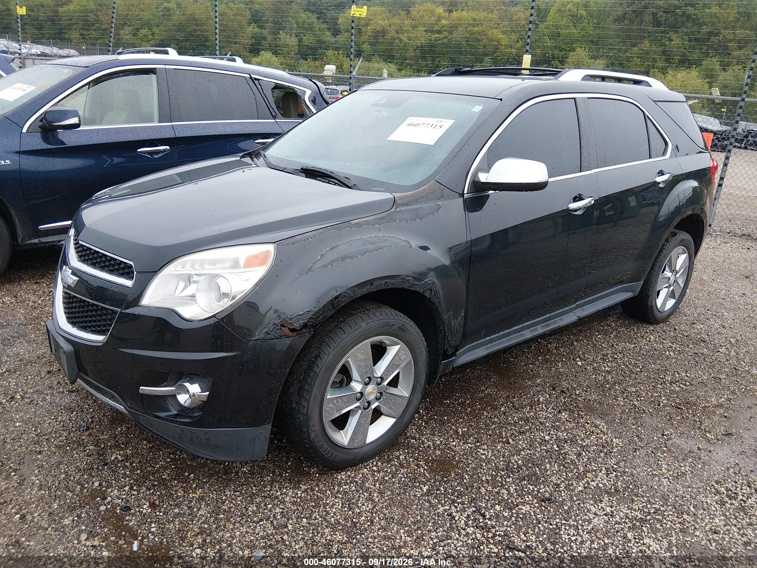 2013 CHEVROLET EQUINOX LTZ — I2
