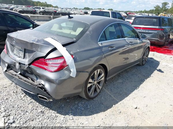 2016 MERCEDES-BENZ CLA 250 CLA250 — I4