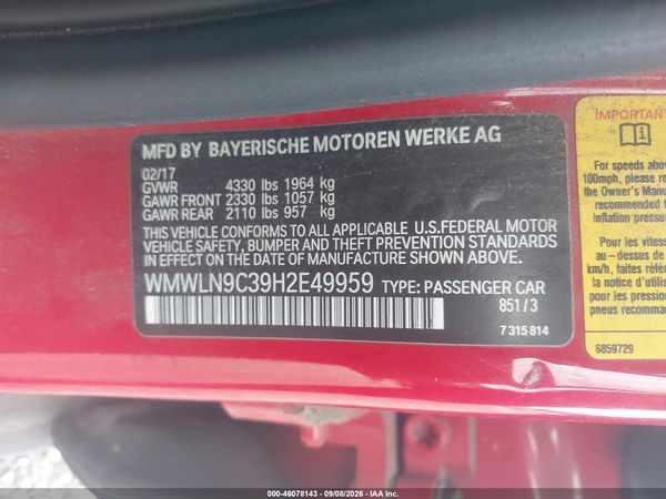 2017 MINI CLUBMAN COOPER S