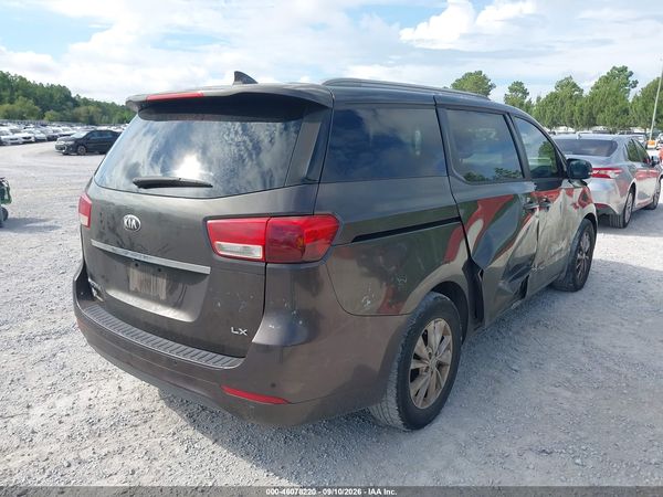 2017 KIA SEDONA LX — I4