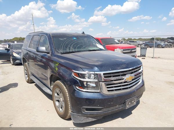 2018 CHEVROLET TAHOE LS — I1