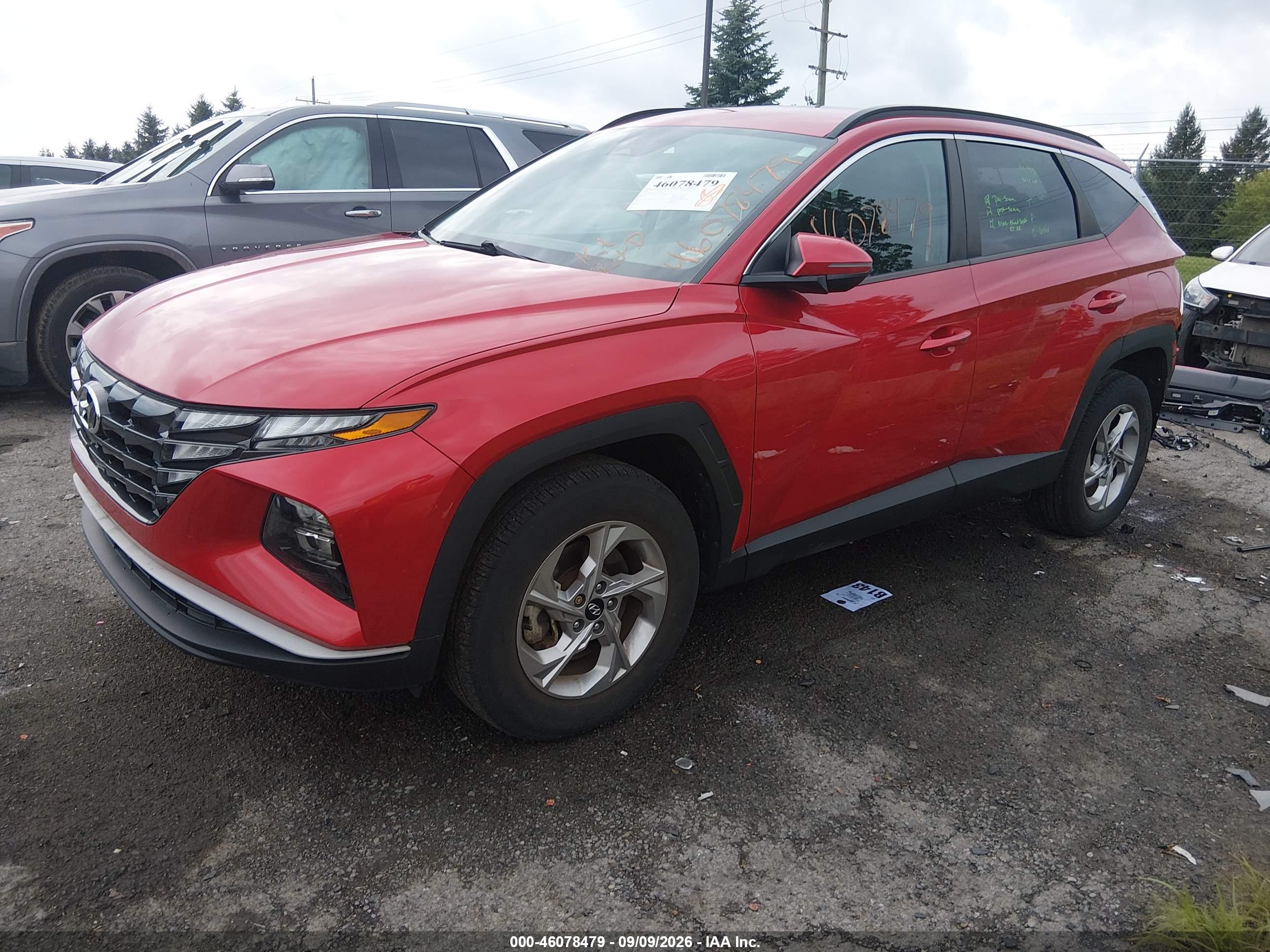 2022 HYUNDAI TUCSON SEL — I2