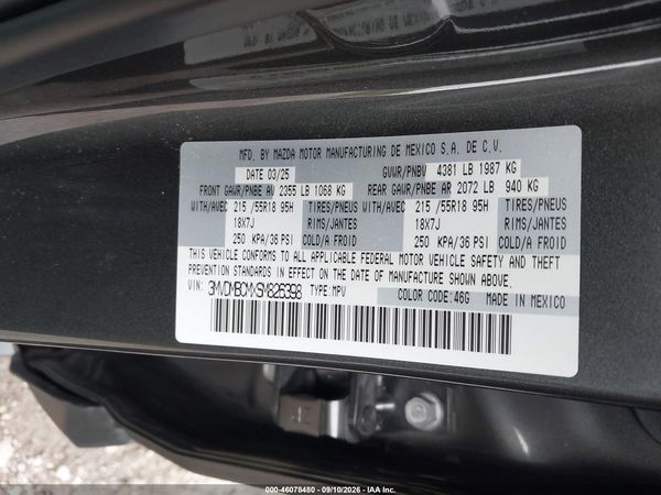 2025 MAZDA CX-30 2.5 S PREFERRED PACKAGE — I9