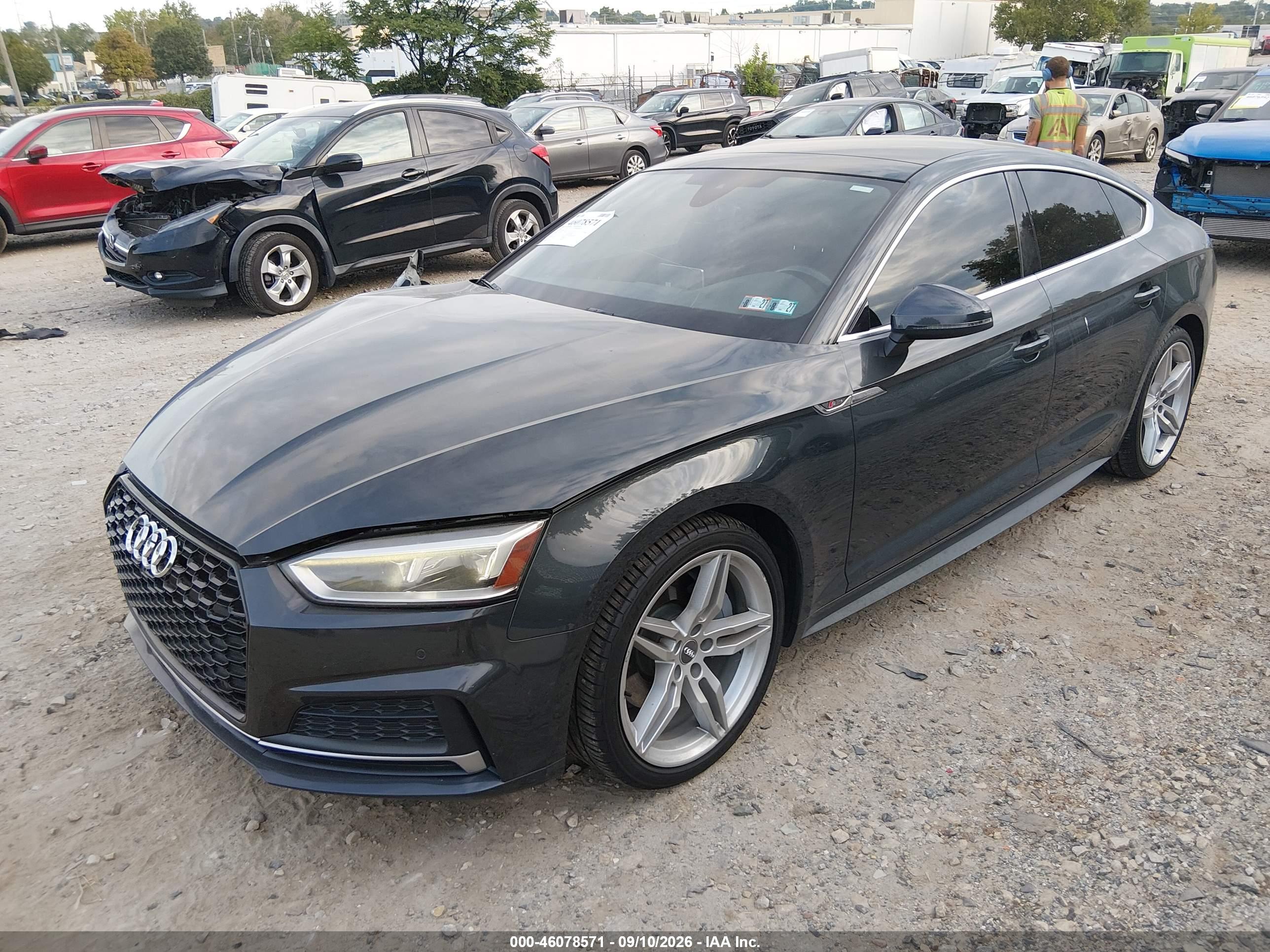 2018 AUDI A5 SPORTBACK PREMIUM PLUS — I2