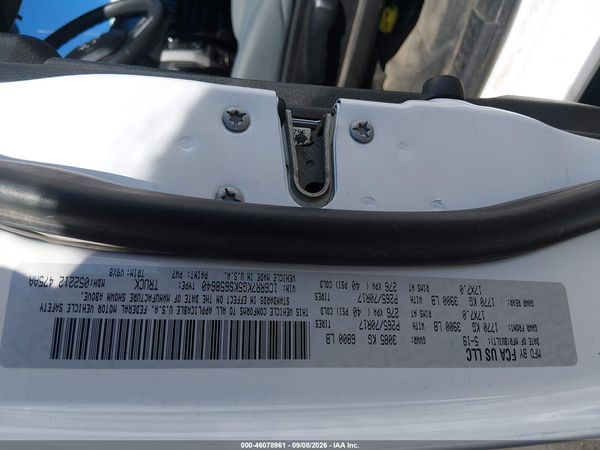 2019 RAM 1500 CLASSIC TRADESMAN  4X4 5'7 BOX