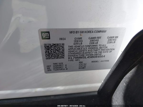 2025 CHEVROLET TRAILBLAZER FWD LS — I9