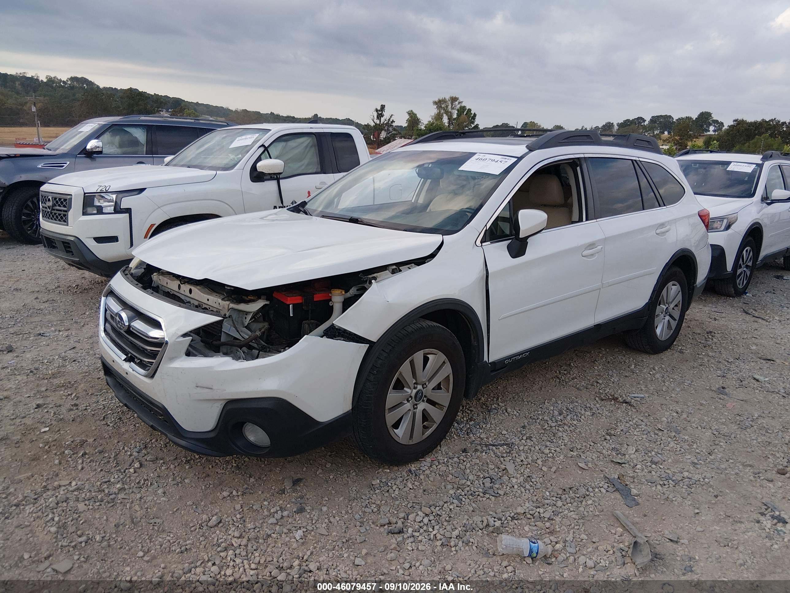 2018 SUBARU OUTBACK 2.5I PREMIUM — I2