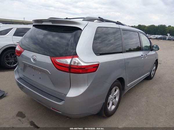 2015 TOYOTA SIENNA LE 8 PASSENGER — I4
