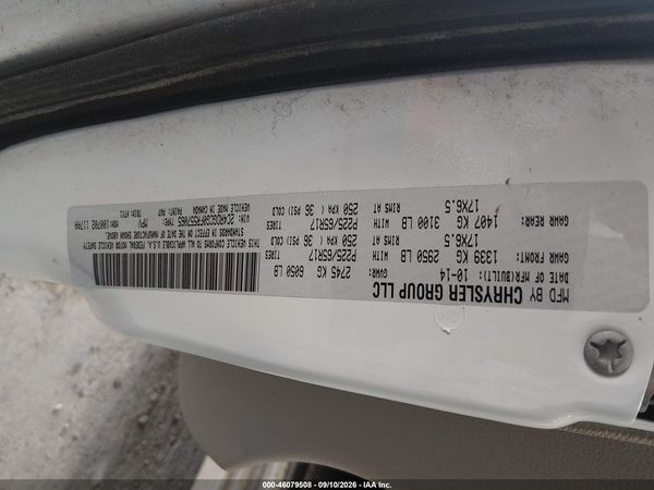 2015 DODGE GRAND CARAVAN SXT — I9