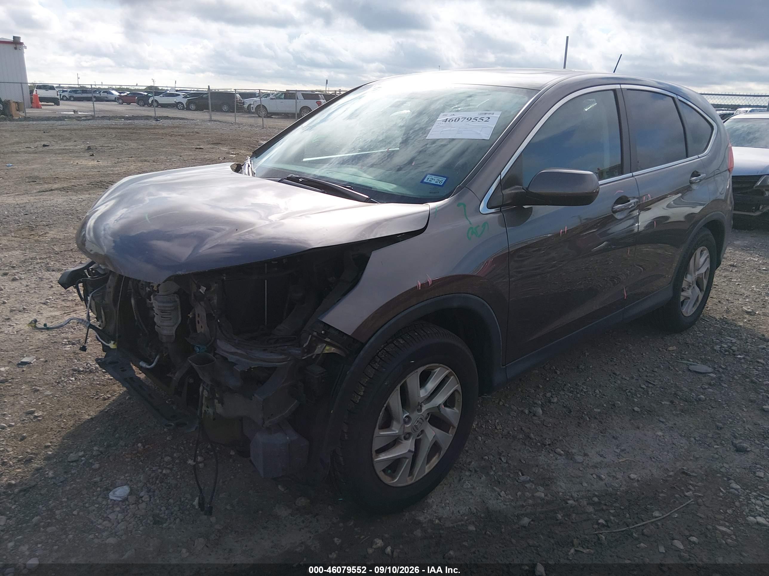 2016 HONDA CR-V EX — I2