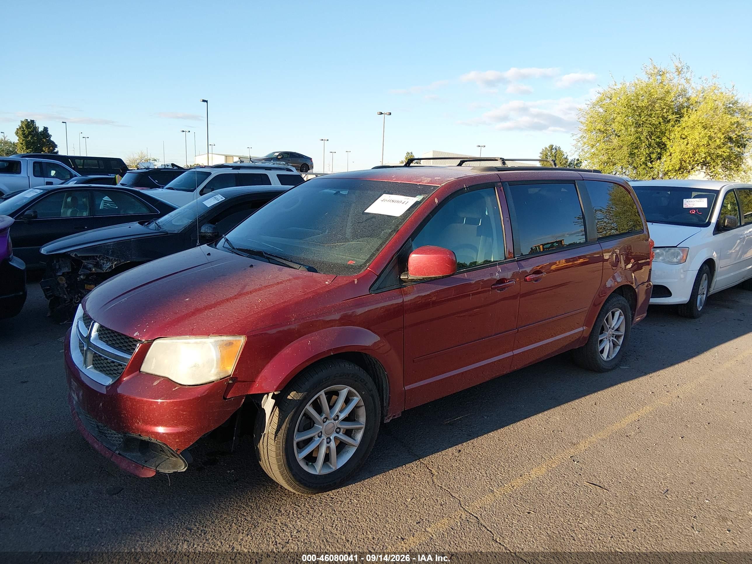 2014 DODGE GRAND CARAVAN SXT