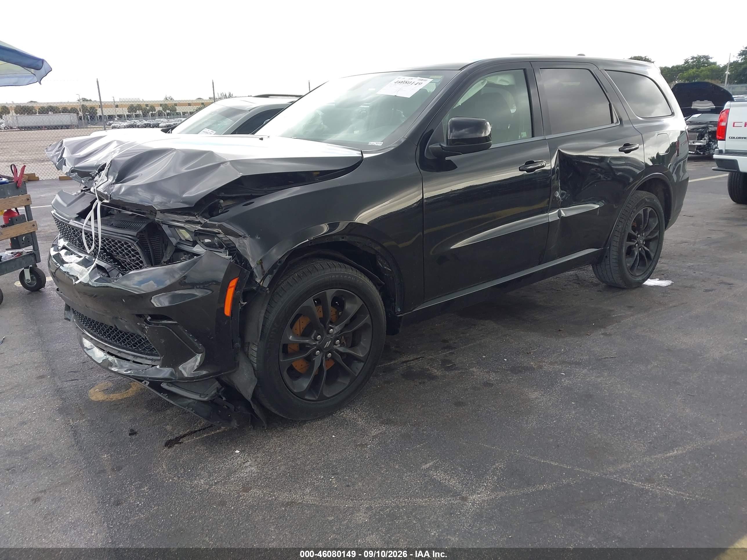 2022 DODGE DURANGO SXT AWD — I2