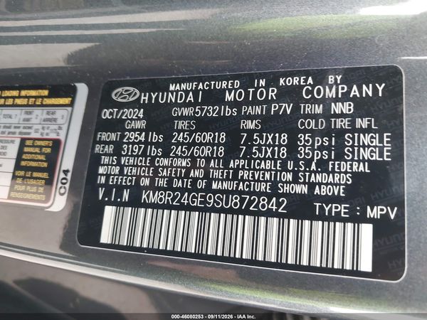 2025 HYUNDAI PALISADE SEL