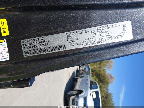 2025 JEEP WRANGLER 4-DOOR SAHARA 4X4
