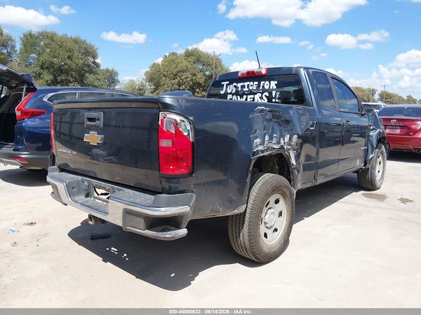 2019 CHEVROLET COLORADO WT — I4