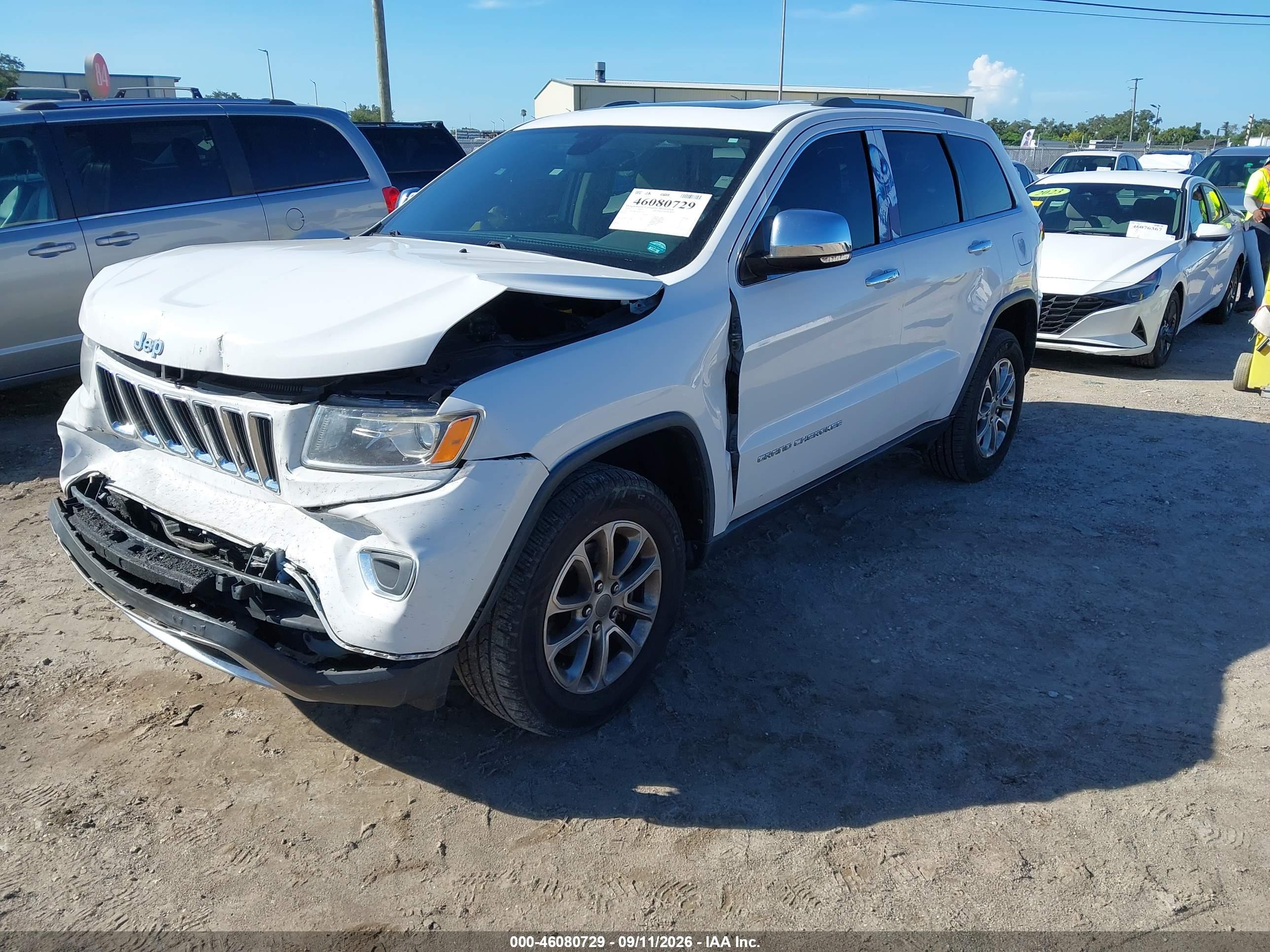 2016 JEEP GRAND CHEROKEE LIMITED — I2