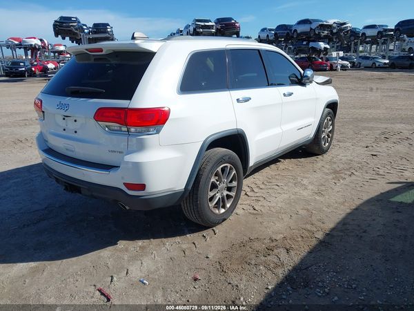2016 JEEP GRAND CHEROKEE LIMITED — I4