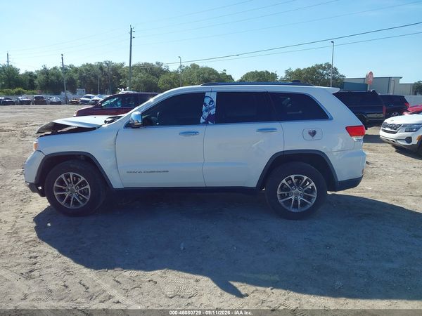 2016 JEEP GRAND CHEROKEE LIMITED — I117