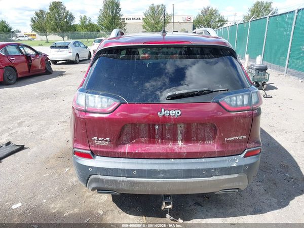 2019 JEEP CHEROKEE LIMITED 4X4 — I119