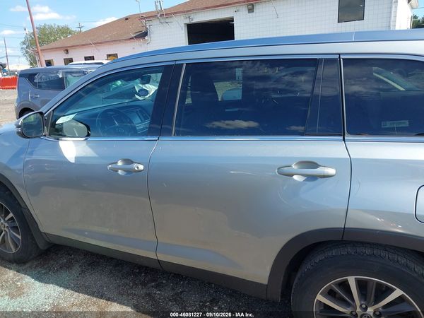 2019 TOYOTA HIGHLANDER XLE — I117