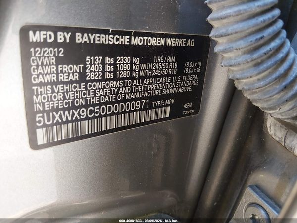 2013 BMW X3 XDRIVE28I