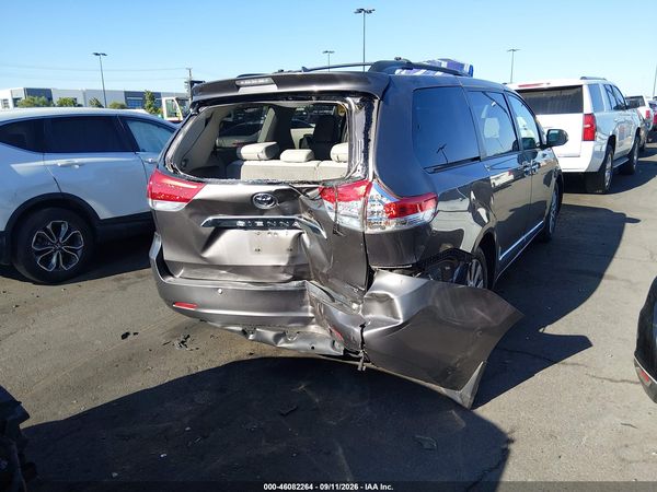 2013 TOYOTA SIENNA LIMITED V6 7 PASSENGER