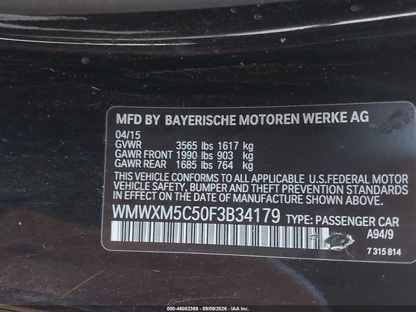 2015 MINI HARDTOP COOPER — I9