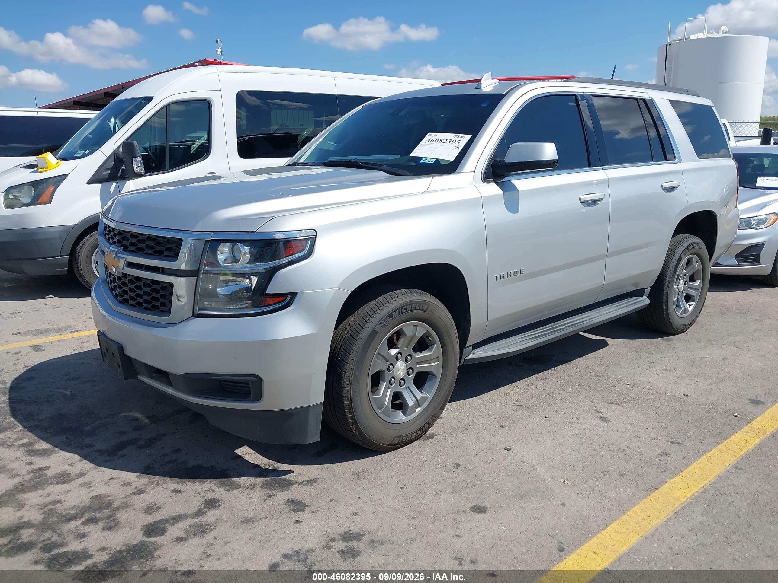 2020 CHEVROLET TAHOE 4WD LS — I2