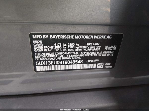 2026 BMW X5 SDRIVE40I