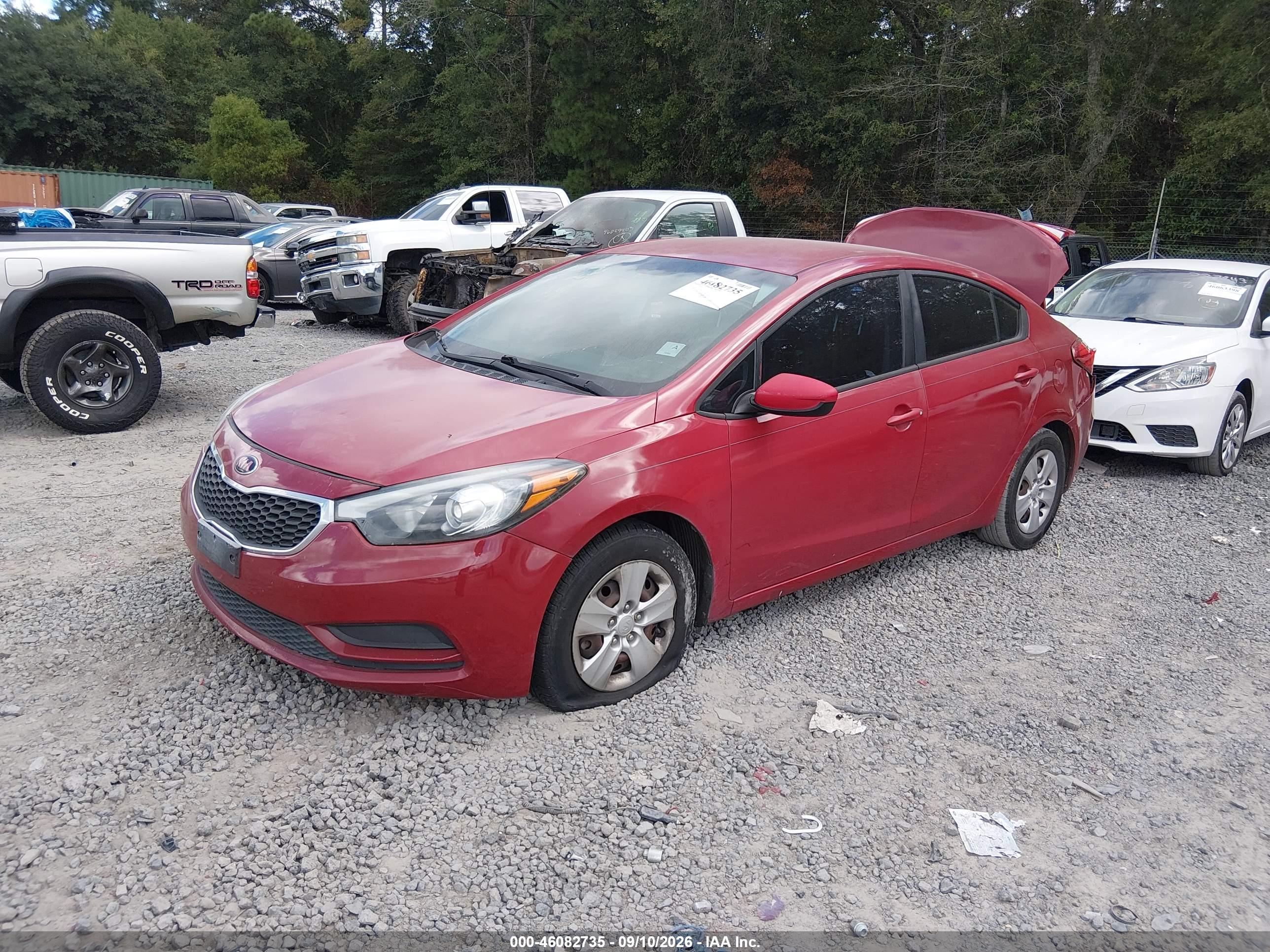 2016 KIA FORTE LX — I2