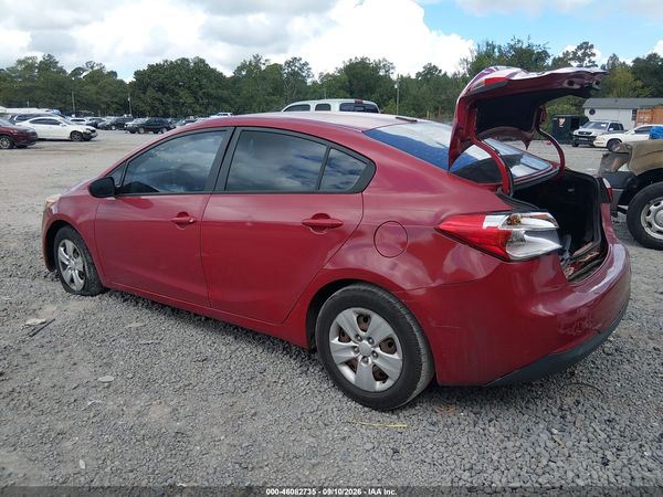 2016 KIA FORTE LX — I3