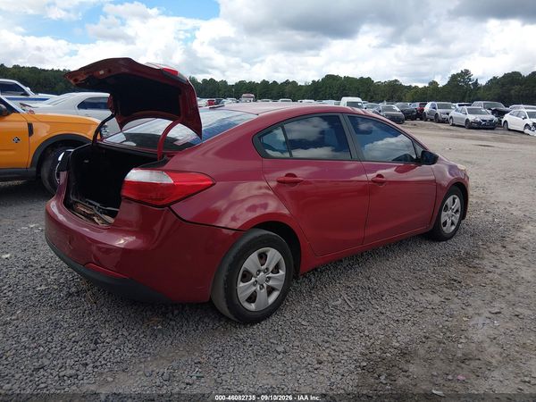 2016 KIA FORTE LX — I4