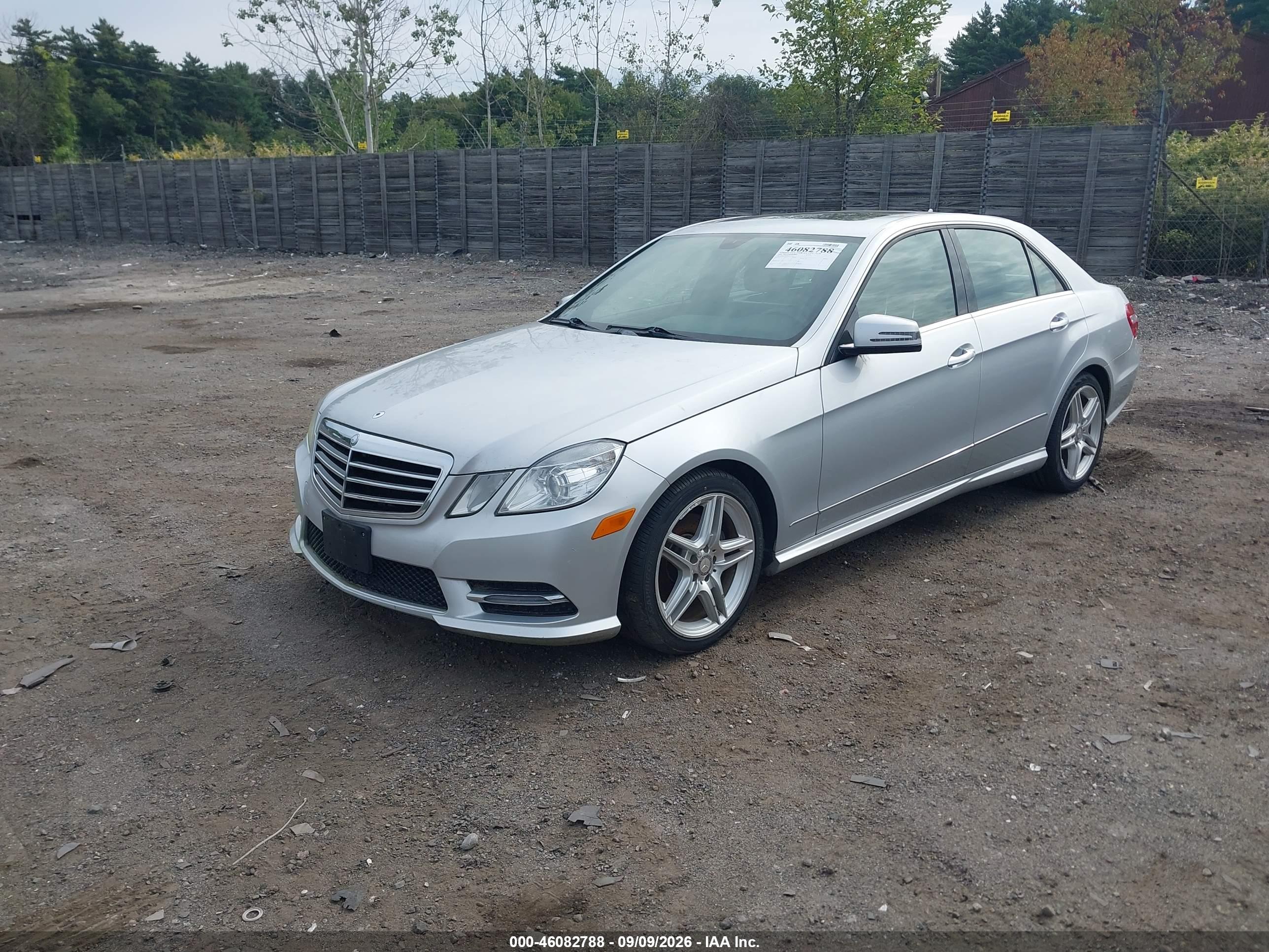 2013 MERCEDES-BENZ E 350 4MATIC — I2