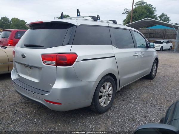 2016 KIA SEDONA LX — I4