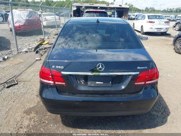 2016 MERCEDES-BENZ E 350 4MATIC — I119