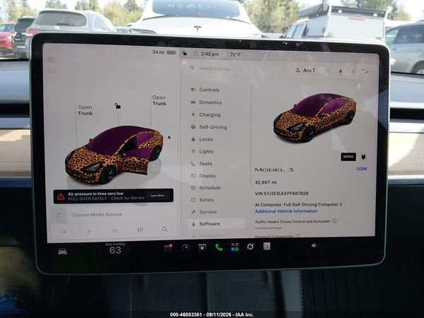 2023 TESLA MODEL 3 REAR-WHEEL DRIVE — I7