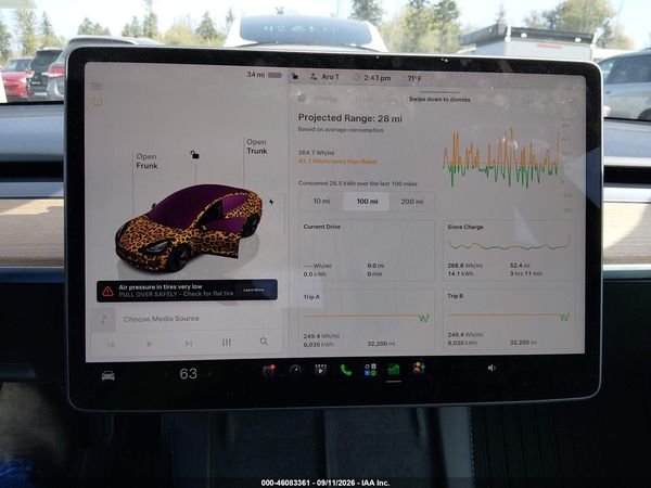 2023 TESLA MODEL 3 REAR-WHEEL DRIVE — I131