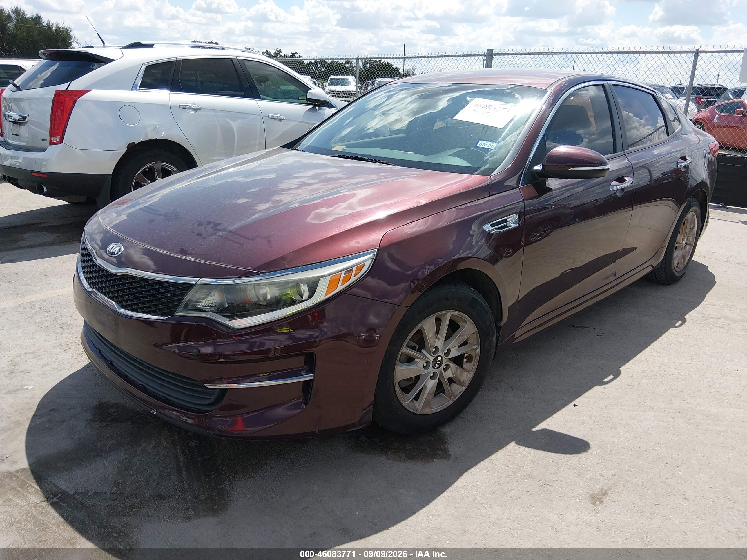 2016 KIA OPTIMA LX