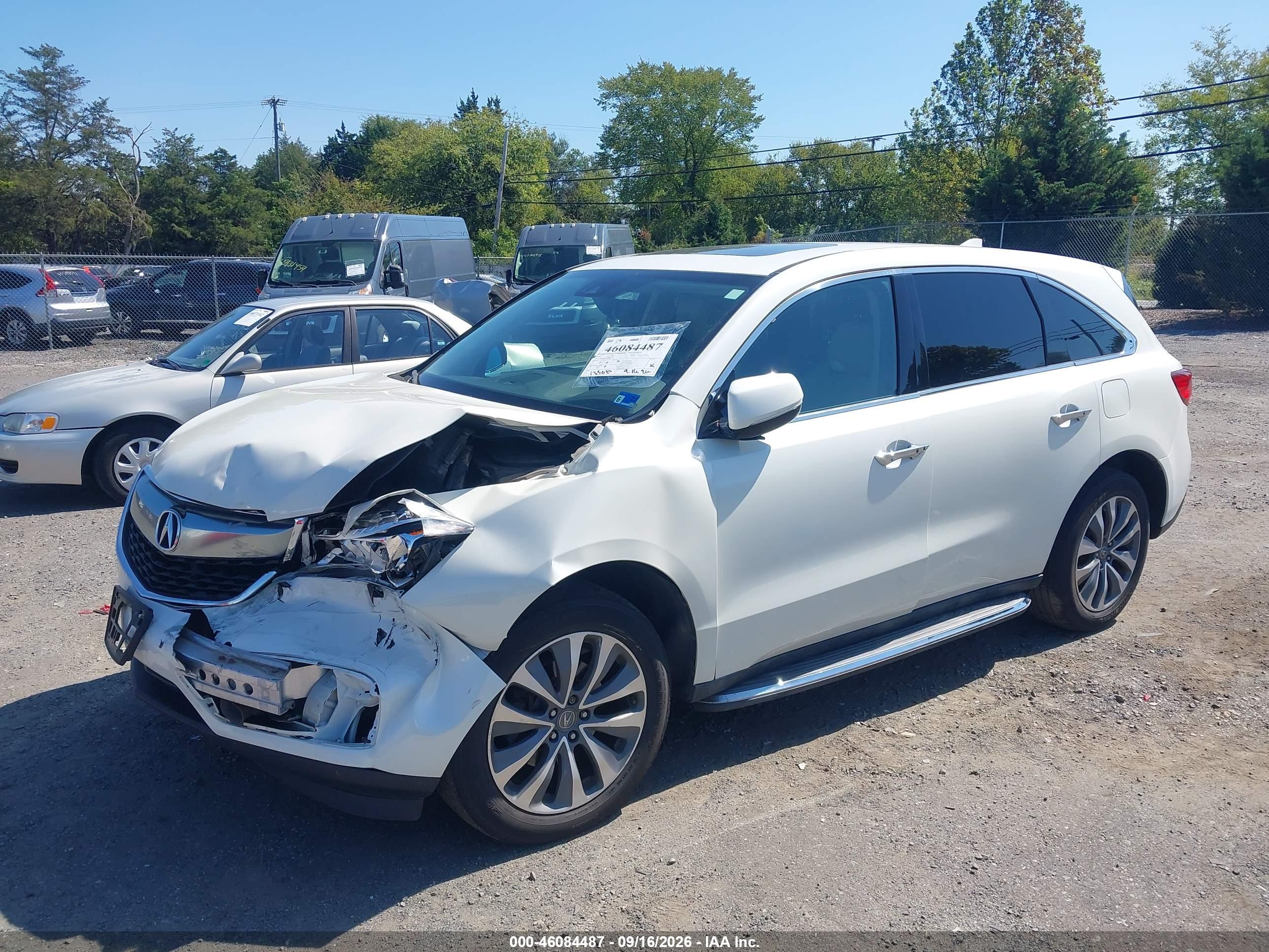 2016 ACURA MDX — I2