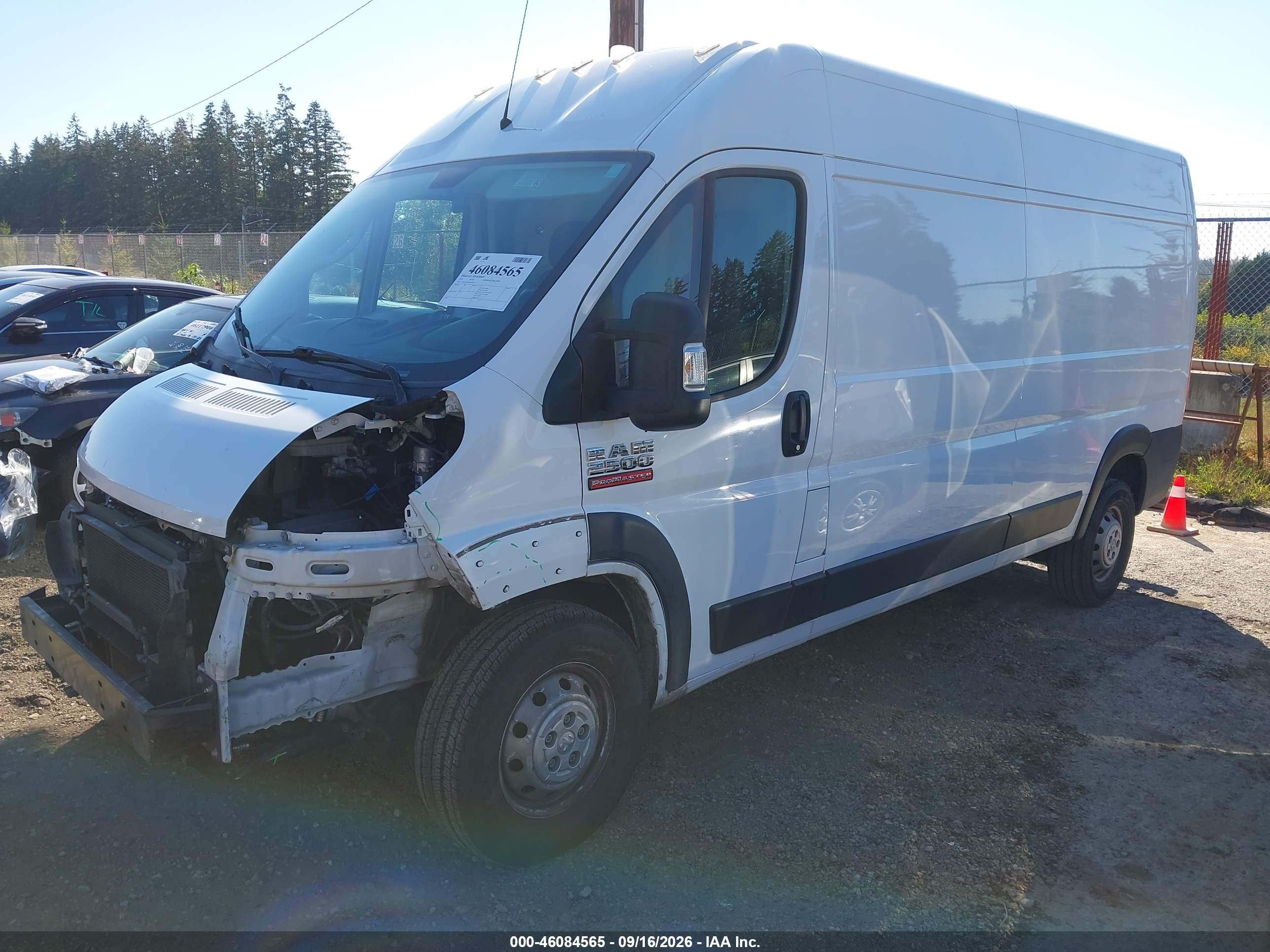 2021 RAM PROMASTER 2500 HIGH ROOF 159 WB — I2